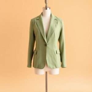 Pastel Pink Cropped Blazer